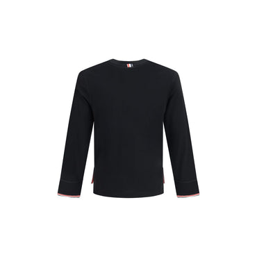 Thom Browne Black Wool Oves Aries Sweatshirt