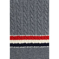 Thom Browne Gray Wool Oves Aries Sleeveles Sweater
