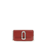Marc Jacobs Red Calf Leather Bos Taurus Shoulder Bag