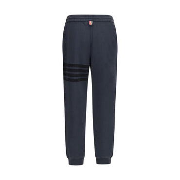Thom Browne Gray Cotton Joggers (Workout Pants)