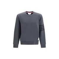 Thom Browne Gray Cotton Sweatshirt