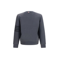 Thom Browne Gray Cotton Sweatshirt