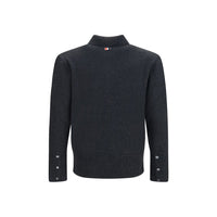 Thom Browne Gray Wool Oves Aries Sweatshirt