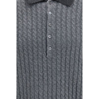 Thom Browne Gray Wool Oves Aries Sweatshirt