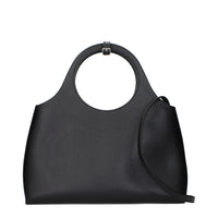 Courrèges Black Leather Handbag