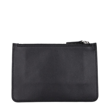 Courrèges Black Leather Wallet