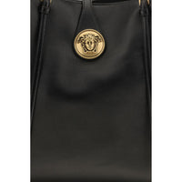 Versace Black Lamb Ovis Aries Shoulder Bag