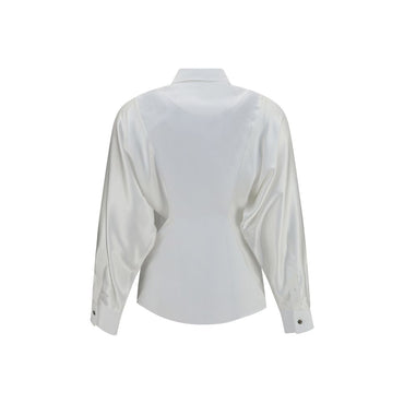 Versace White Cotton Dress Shirt