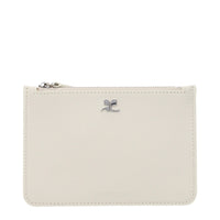 Courrèges Beige Leather Wallet