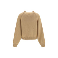 Khaite Beige Cashmere Sweater