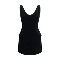 Max Mara Black Polyester Casual Dress