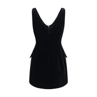 Max Mara Black Polyester Casual Dress