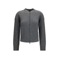 Max Mara Gray Wool Oves Aries Cardigan
