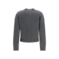 Max Mara Gray Wool Oves Aries Cardigan