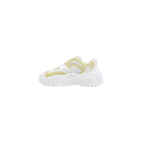 Armani Exchange White Polyester Chunky Sneakers