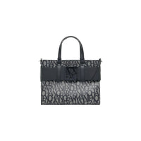 Armani Exchange Black Cotton Handbag
