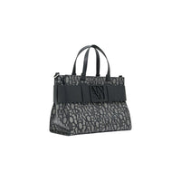 Armani Exchange Black Cotton Handbag