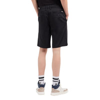 Armani Exchange Black Cotton Bermuda Shorts