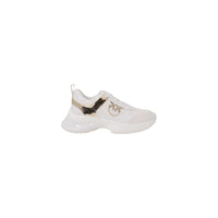 PINKO White Leather Sneakers