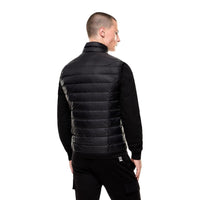 EA7 Emporio Armani Black Polyamide Sleeveless Jacket