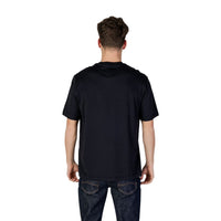 Armani Exchange Blue Cotton T-Shirt