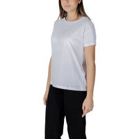 Armani Exchange White Cotton T-Shirt