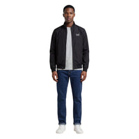 EA7 Emporio Armani Black Polyamide Bomber