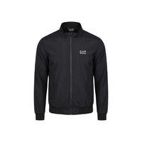 EA7 Emporio Armani Black Polyamide Bomber