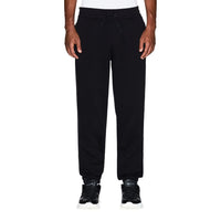 Armani Exchange Black Cotton Joggers (Workout Pants)