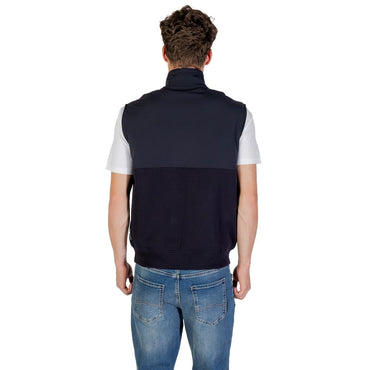 Armani Exchange Blue Cotton Sweatshirt