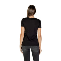Armani Exchange Black Cotton T-Shirt