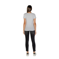 Armani Exchange White Cotton T-Shirt