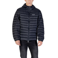 Armani Exchange Blue Polyamide Shell Jacket