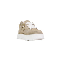 UGG Beige Leather Ankle Boots