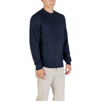 Hugo Boss Blue Cotton Sweatshirt