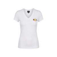 Armani Exchange White Cotton T-Shirt