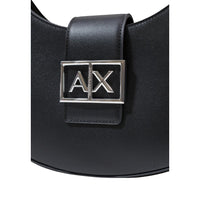 Armani Exchange Black Polyester Handbag