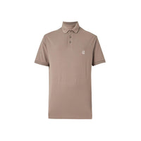 Armani Exchange Brown Cotton Polo Shirt