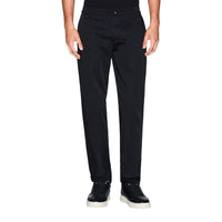 Armani Exchange Black Cotton Skinny Pants