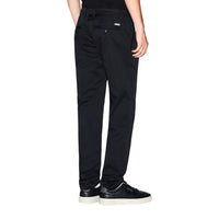 Armani Exchange Black Cotton Skinny Pants
