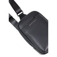 Armani Exchange Black Polyester Backpack