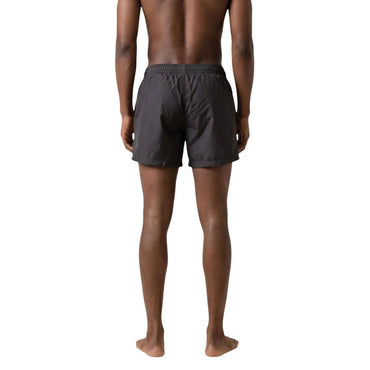 EA7 Emporio Armani Black Polyester Swim Shorts