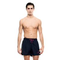 EA7 Emporio Armani Blue Polyester Swim Shorts