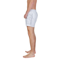 EA7 Emporio Armani Bicolor Polyester Swim Shorts
