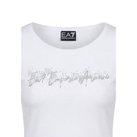 EA7 Emporio Armani White Elastane T-Shirt