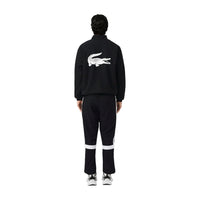 Lacoste Black And White Polyester Sweatsuit