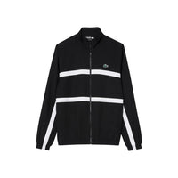 Lacoste Black And White Polyester Sweatsuit