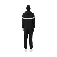 Lacoste Black And White Polyester Sweatsuit
