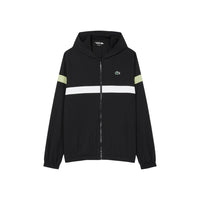 Lacoste Black And White Polyester Sweatsuit