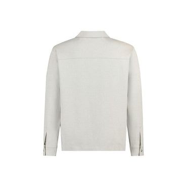 Hugo Boss Gray Cotton Sweatshirt